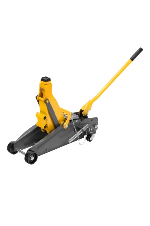 Домкрат гидравлический подкатной с фиксатором, 2,8 т, 135-385 мм Denzel