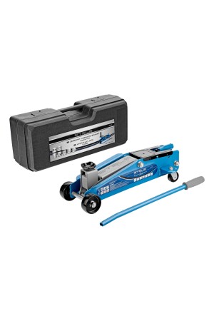 Домкрат гидравлический подкатной, высокий подъем, 3т, SUV, 190-535 мм, в кейсе Stels