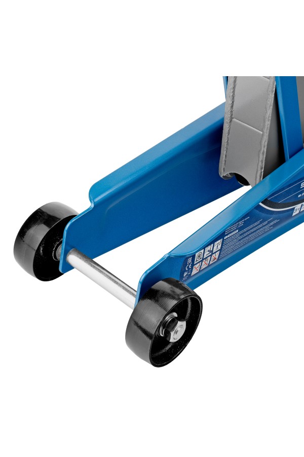 Домкрат гидравлический подкатной, высокий подъем, 3т, SUV, 190-535 мм, в кейсе Stels