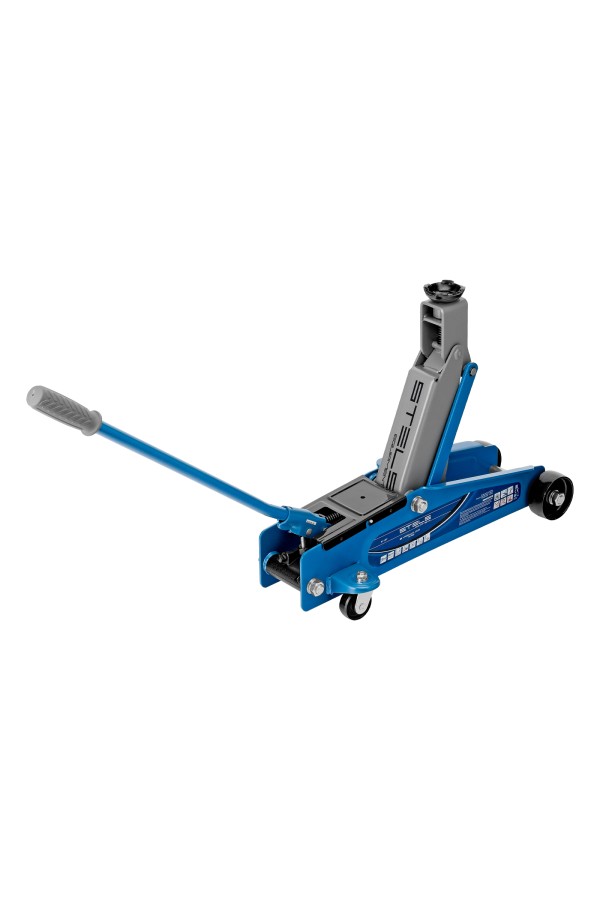 Домкрат гидравлический подкатной, высокий подъем, 3т, SUV, 190-535 мм, в кейсе Stels