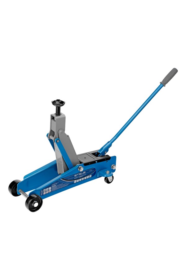 Домкрат гидравлический подкатной, высокий подъем, 3т, SUV, 190-535 мм, в кейсе Stels