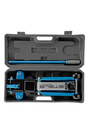 Домкрат гидравлический подкатной, высокий подъем, 3т, SUV, 190-535 мм, в кейсе Stels