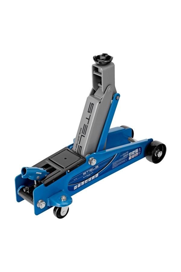 Домкрат гидравлический подкатной, высокий подъем, 3т, SUV, 190-535 мм, в кейсе Stels