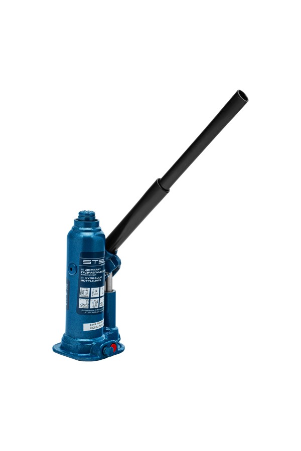 Домкрат гидравлический бутылочный, 2 т, h подъема 178-338 мм Stels