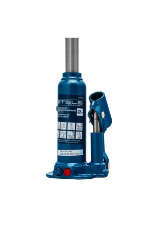 Домкрат гидравлический бутылочный, 2 т, h подъема 178-338 мм Stels