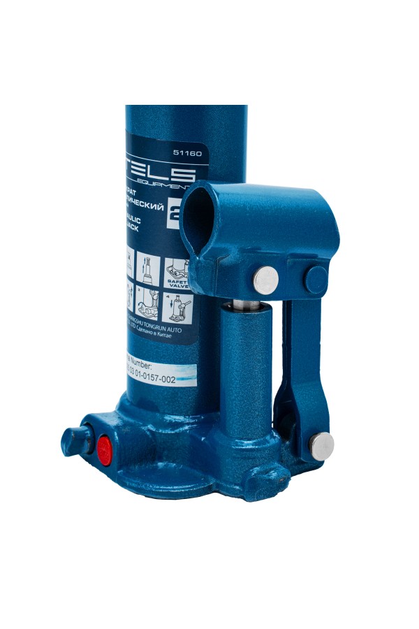 Домкрат гидравлический бутылочный, 2 т, h подъема 178-338 мм Stels