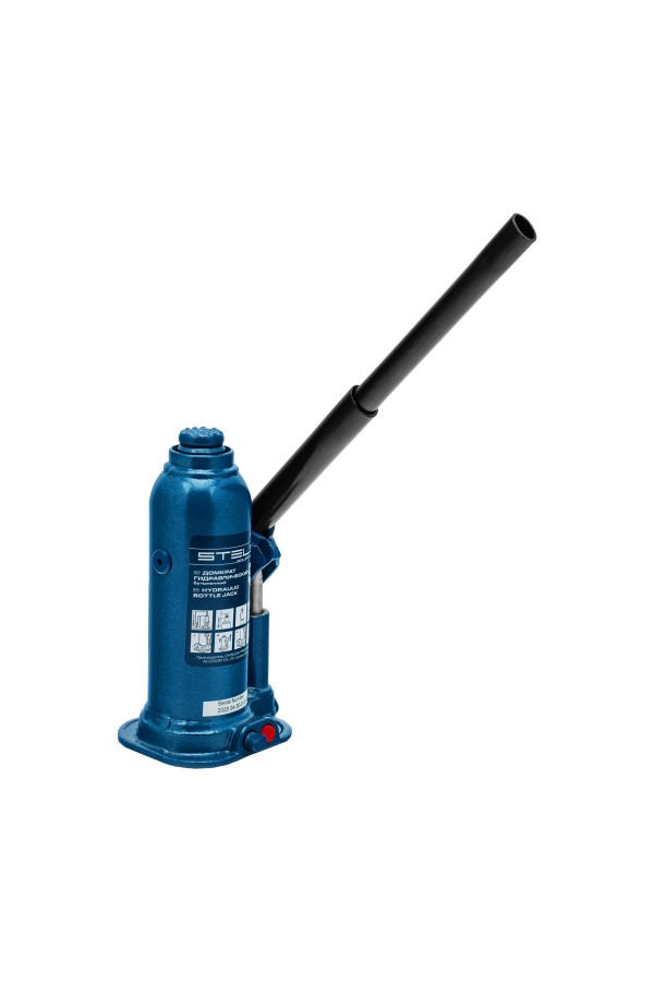 Домкрат гидравлический бутылочный, 3 т, h подъема 188-363 мм Stels