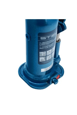 Домкрат гидравлический бутылочный, 4 т, h подъема 188-363 мм Stels