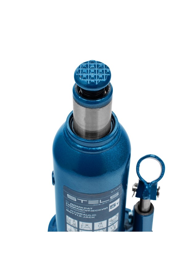 Домкрат гидравлический бутылочный, 5 т, h подъема 207-404 мм Stels