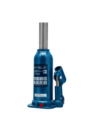 Домкрат гидравлический бутылочный, 6 т, h подъема 207-404 мм Stels