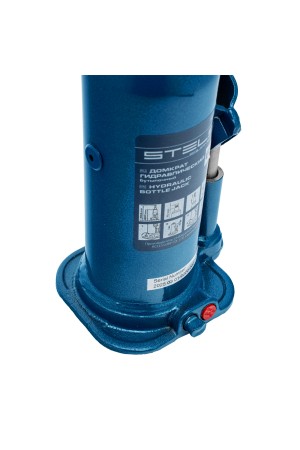 Домкрат гидравлический бутылочный, 6 т, h подъема 207-404 мм Stels