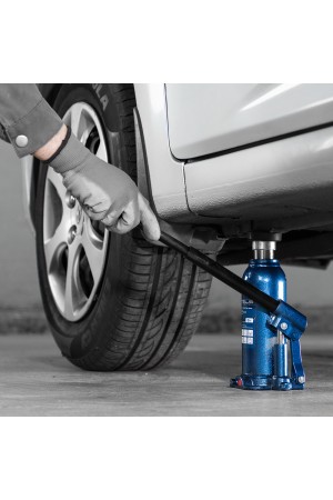 Домкрат гидравлический бутылочный, 6 т, h подъема 207-404 мм Stels