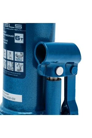 Домкрат гидравлический бутылочный, 6 т, h подъема 207-404 мм Stels