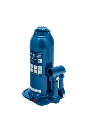 Домкрат гидравлический бутылочный, 8 т, h подъема 222-447 мм Stels