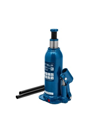 Домкрат гидравлический бутылочный, 8 т, h подъема 222-447 мм Stels