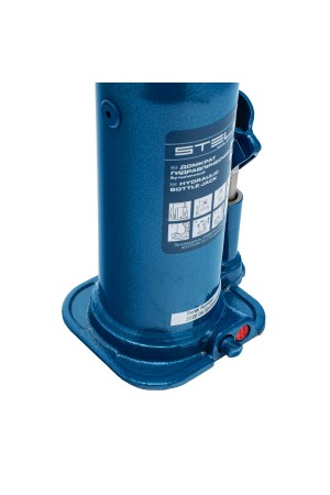 Домкрат гидравлический бутылочный, 8 т, h подъема 222-447 мм Stels