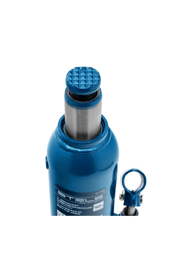 Домкрат гидравлический бутылочный, 10 т, h подъема 222-447 мм Stels