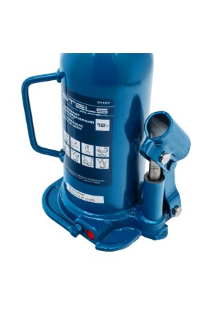 Домкрат гидравлический бутылочный, 12 т, h подъема 227-457 мм Stels