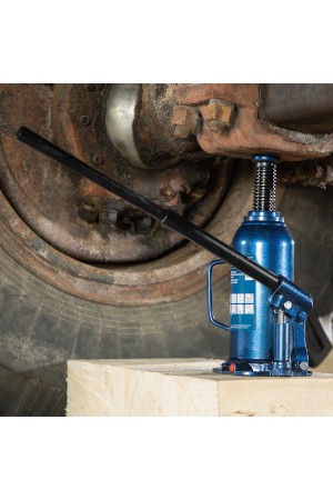 Домкрат гидравлический бутылочный, 12 т, h подъема 227-457 мм Stels