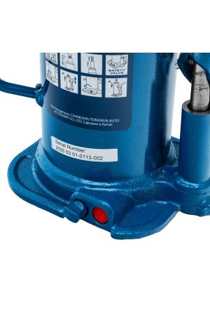 Домкрат гидравлический бутылочный, 12 т, h подъема 227-457 мм Stels