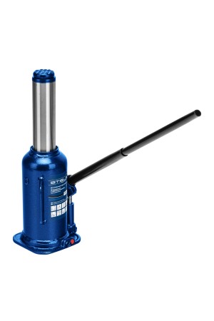 Домкрат гидравлический бутылочный, 16 т, h подъема 227-457 мм Stels