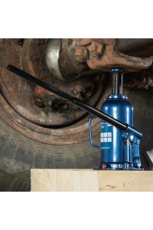 Домкрат гидравлический бутылочный, 16 т, h подъема 227-457 мм Stels