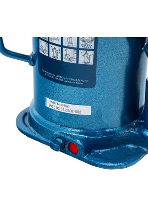 Домкрат гидравлический бутылочный, 20 т, h подъема 235-445 мм Stels