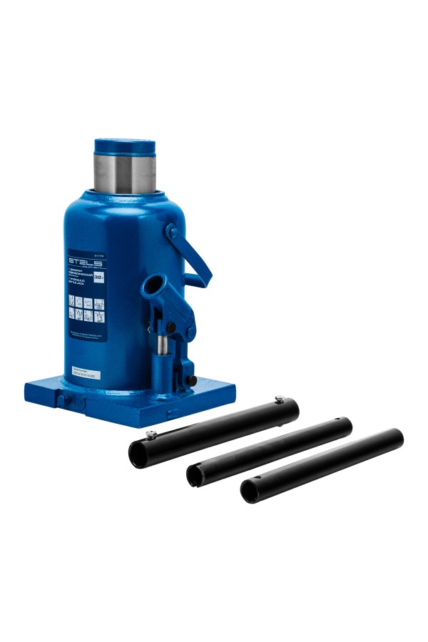 Домкрат гидравлический бутылочный, 32 т, h подъема 260-420 мм Stels