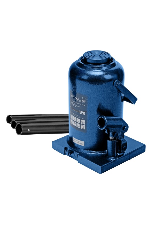 Домкрат гидравлический бутылочный, 32 т, h подъема 260-420 мм Stels