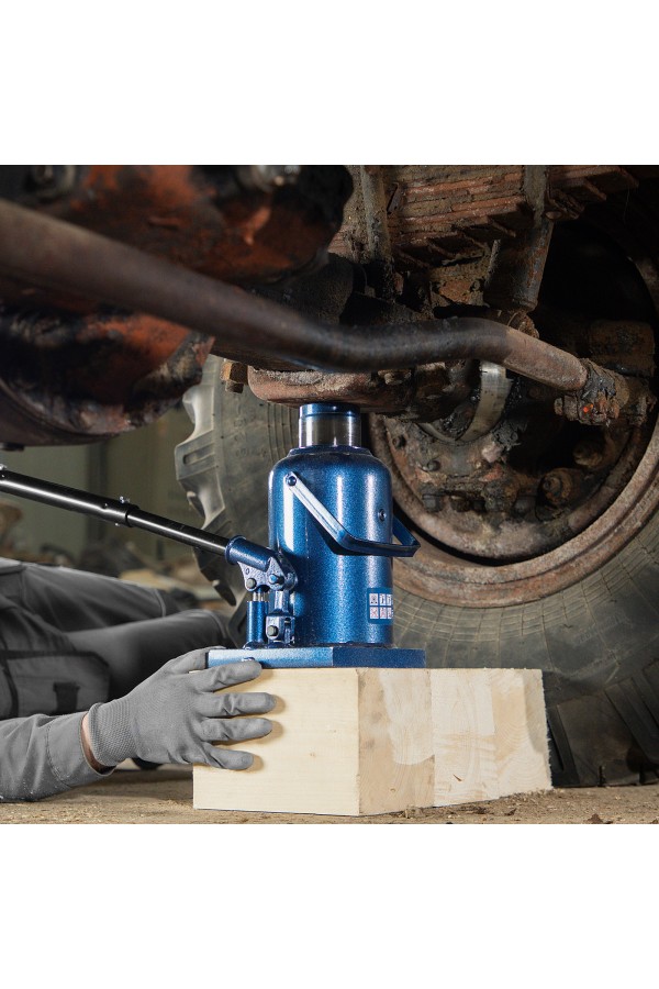 Домкрат гидравлический бутылочный, 32 т, h подъема 260-420 мм Stels