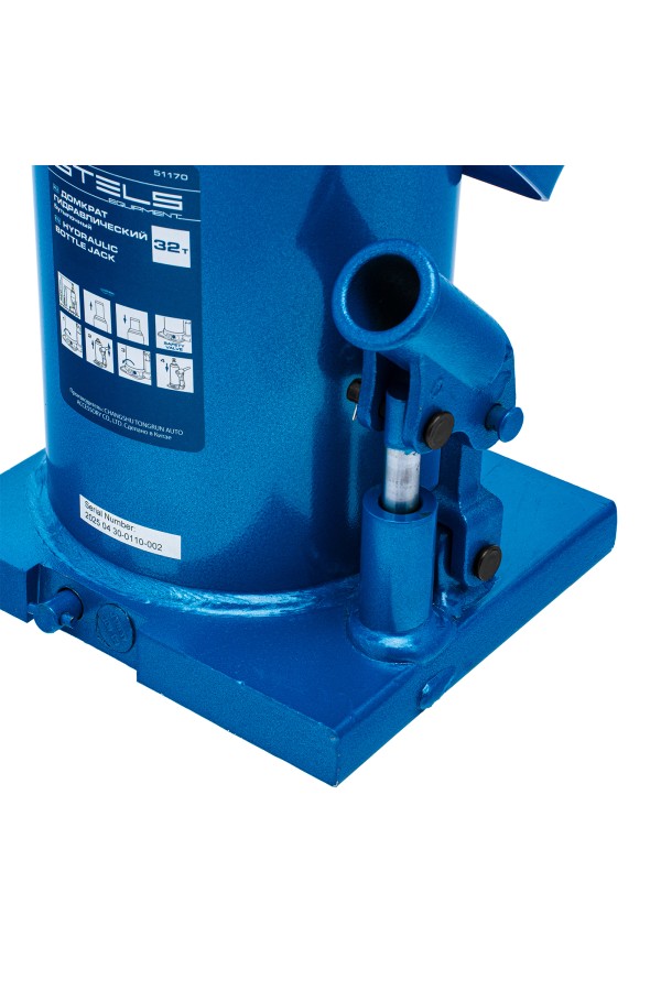 Домкрат гидравлический бутылочный, 32 т, h подъема 260-420 мм Stels