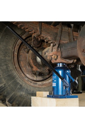 Домкрат гидравлический бутылочный, 50 т, h подъема 280-450 мм Stels