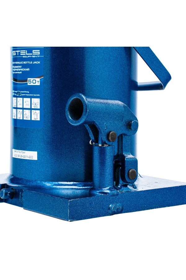 Домкрат гидравлический бутылочный, 50 т, h подъема 280-450 мм Stels