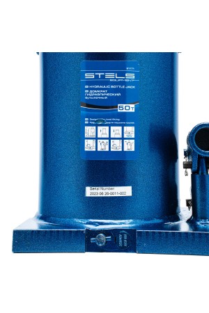 Домкрат гидравлический бутылочный, 50 т, h подъема 280-450 мм Stels