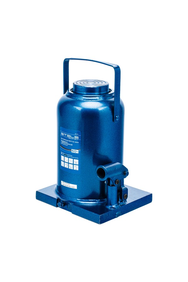 Домкрат гидравлический бутылочный, 50 т, h подъема 280-450 мм Stels