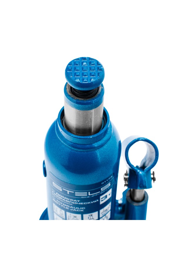 Домкрат гидравлический бутылочный, 3 т, h подъема 188-363 мм, в пластиковом кейсе Stels