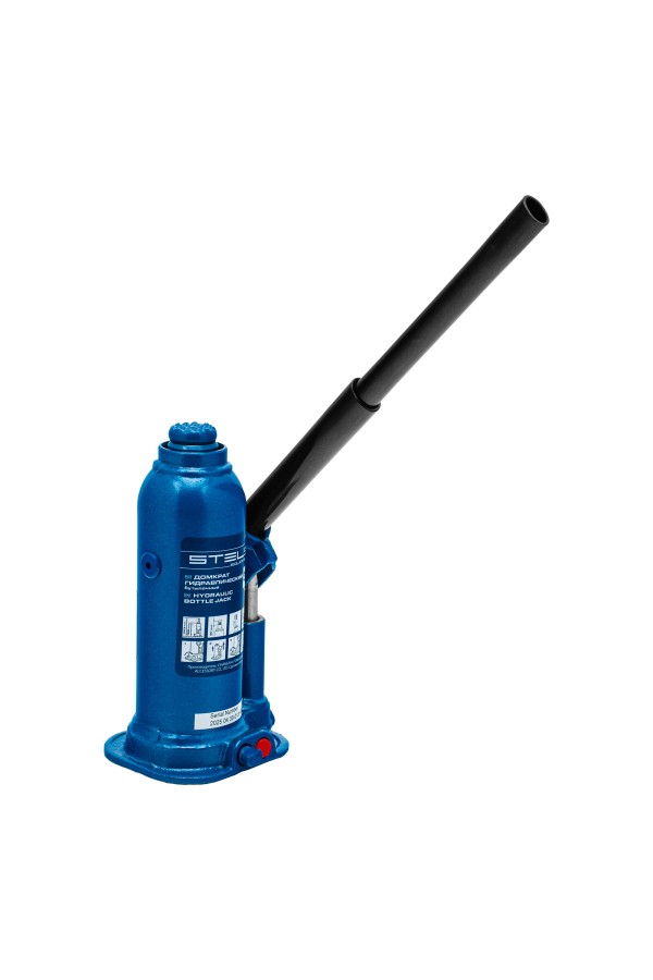 Домкрат гидравлический бутылочный, 3 т, h подъема 188-363 мм, в пластиковом кейсе Stels