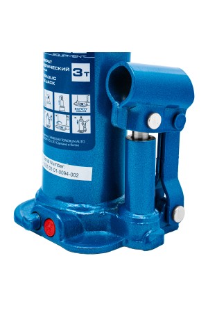 Домкрат гидравлический бутылочный, 3 т, h подъема 188-363 мм, в пластиковом кейсе Stels