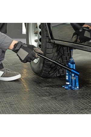 Домкрат гидравлический бутылочный, 4 т, h подъема 188-363 мм, в пластиковом кейсе Stels