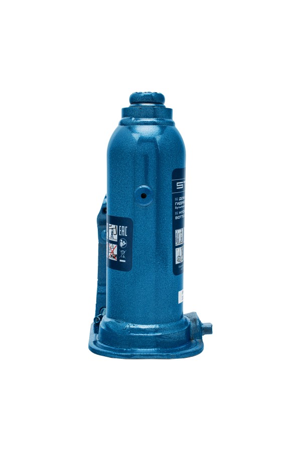 Домкрат гидравлический бутылочный, 4 т, h подъема 188-363 мм, в пластиковом кейсе Stels