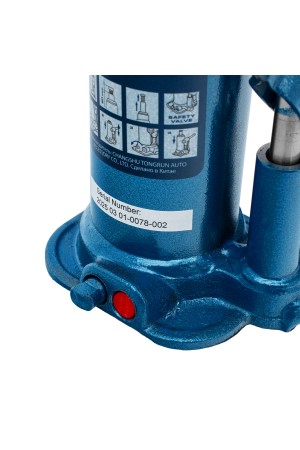 Домкрат гидравлический бутылочный, 4 т, h подъема 188-363 мм, в пластиковом кейсе Stels