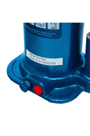 Домкрат гидравлический бутылочный, 5 т, h подъема 207-404 мм, в пластиковом кейсе Stels