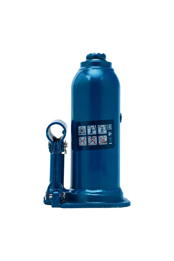 Домкрат гидравлический бутылочный, 5 т, h подъема 207-404 мм, в пластиковом кейсе Stels