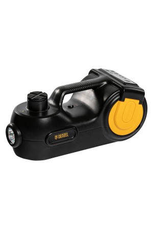 Домкрат электрогидравлический «3 в 1» (1,5 т), 12В, с гайковертом электрическим, в наборе  Denzel