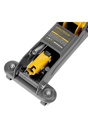 Домкрат гидравлический подкатной, 2 т, 135-385 мм Denzel