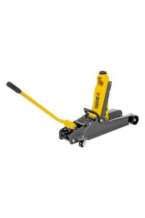 Домкрат гидравлический подкатной с фиксатором, 2,5 т, 85-385 мм Denzel