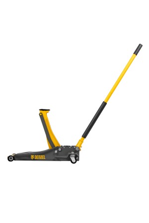 Домкрат гидравлический подкатной, 3 т, 75-500 мм, быстрый подъем, низкий подхват, проф. Denzel