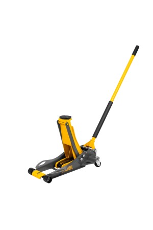 Домкрат гидравлический подкатной, 3 т, 75-500 мм, быстрый подъем, низкий подхват, проф. Denzel