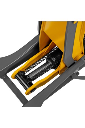 Домкрат гидравлический подкатной, 3 т, 75-500 мм, быстрый подъем, низкий подхват, проф. Denzel