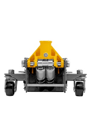 Домкрат гидравлический подкатной, 3 т, 75-500 мм, быстрый подъем, низкий подхват, проф. Denzel